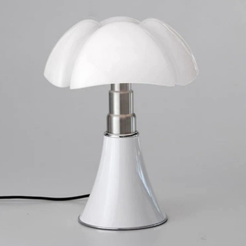 Retro Petal LED Desk Lamp Reading Study Desk Light Dimmable Living Room Bedroom Decorative Lamp Bedhead Lamp