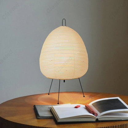 Lampe de table de conception japonaise Akari Noguchi Yong--vip