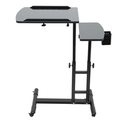 Mobile Tattoo Workstation Adjustable Desk Rolling Tray for Pro Salon Studio & Home