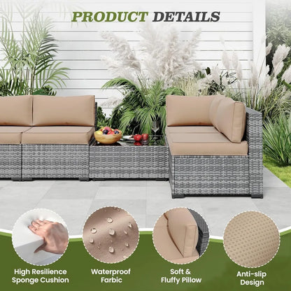 Cushions for Patio Furniture Replacement, Patio Furniture Cushions, Deep Seat Cushions, Outdoor Seat Cushions