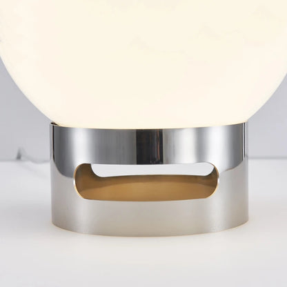 Nouvelle lampe de table créative en forme de boule de protéines en verre de lait, veilleuse d'ambiance pour la maison, décoration de salon, chambre à coucher, chevet, bureau