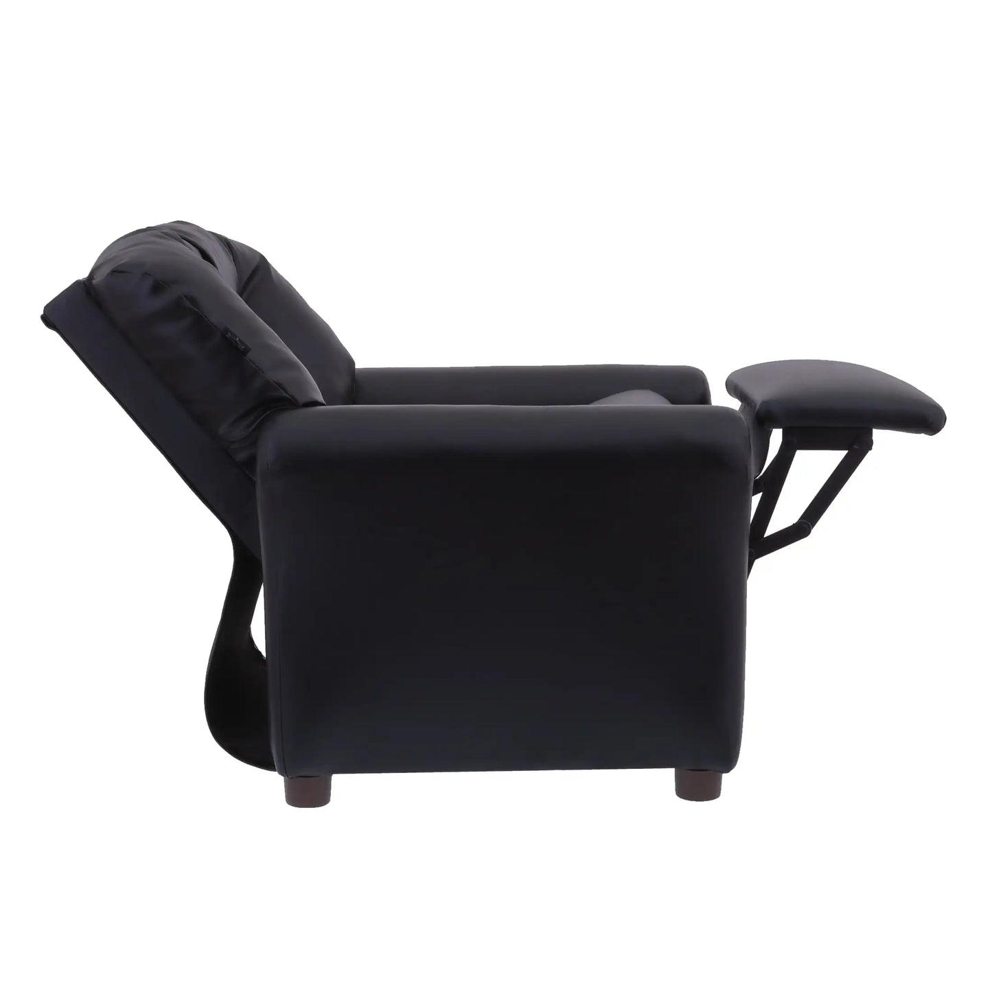 The Traditional Kids Recliner Chair, Toddler Ages 1-5 Years, PU Faux Leather Black sofas for living room  sofa cama