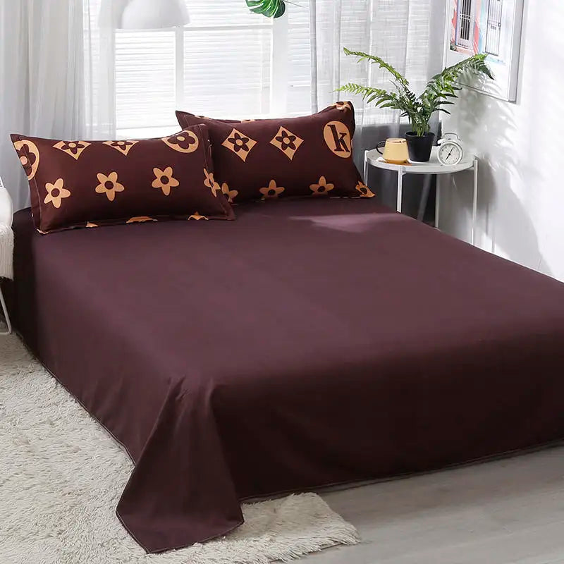 Luxury Bedding Set Duvet Cover Sheet Pillowcase For Adult Kids Home Textile