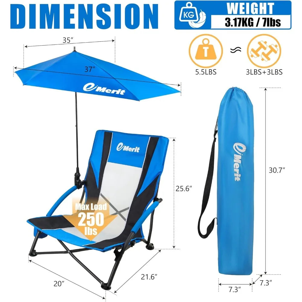 Chaise de plage en bandoulière avec chaises de plage basses pour adultes Chaise de camping pliable avec porte-gobelet Chaise Plage Chaises De Plage