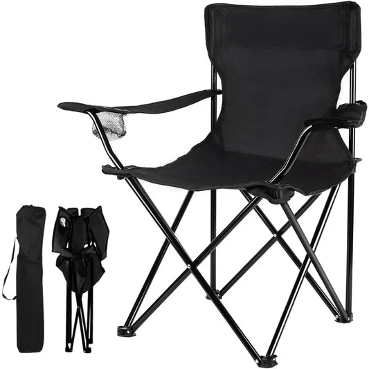 Chaises de camping portables Profitez du plein air avec une chaise pliante polyvalente, une chaise d'extérieur et une chaise de jardin, une chaise de sport,