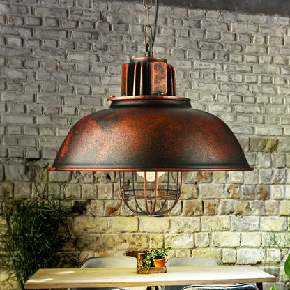 Iron Lamp Shade Retro Chandelier Ceiling Lamps Pendant Light Cafe Pendant Lamp Vintage Pendant Light in Industrial Design