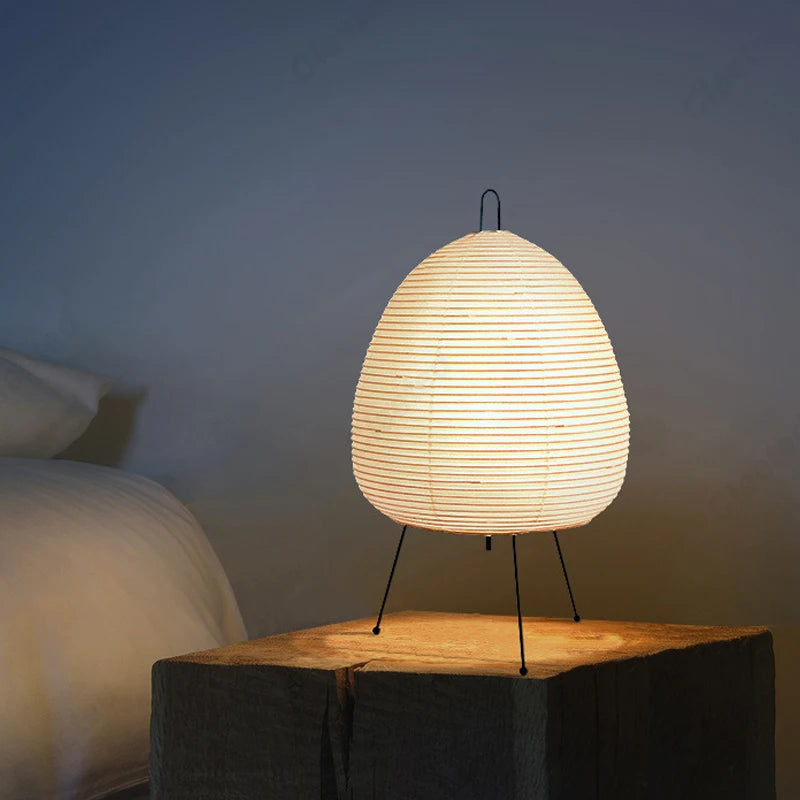 Lampe de table de conception japonaise Akari Noguchi Yong--vip