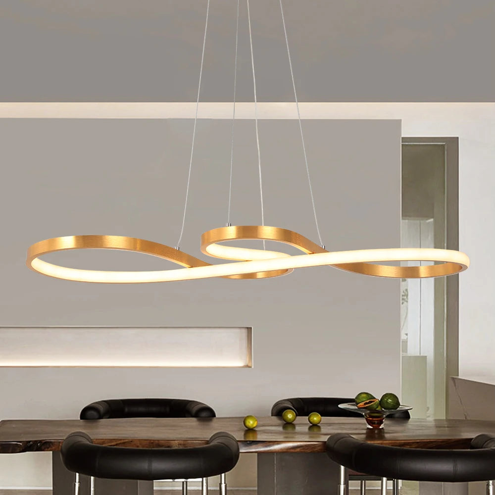 Nordic Led Pendant Light Decorative Led Ceiling Lamps Art Design Minimalist Dining Room Hanging Light Fixture Indoor Lighting