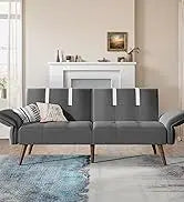 Convertible Sectional Sofas Couches for Living Room,L Shaped Couch with Storage Ottoman,Small Sectional 3 Seater Sofa Small