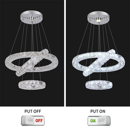 Crystal Chandeliers Luminaria Nordic Pendant Lamp Decorative Led Ceiling Lamps Hanging Light Fixture For Dining Room Bedroom