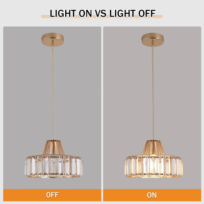 Modern K9 Crystal Pendant Light Led Ceiling Lamp Living Dining Room Nordic Chandelier Aisle Kitchen Island Decor Balcony Fixture