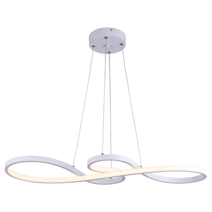 Lampe suspendue moderne en acrylique nordique, plafonnier à LED, design artistique, luminaire suspendu minimaliste pour salle à manger, intérieur