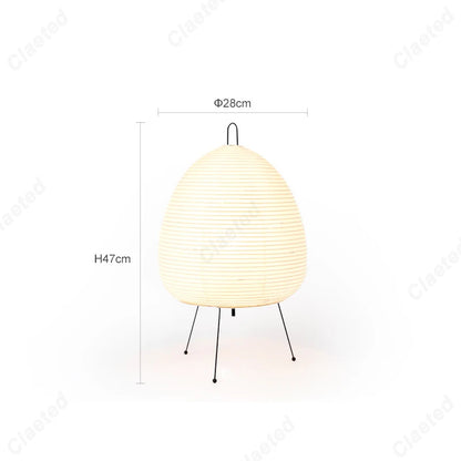 Lampe de table de conception japonaise Akari Noguchi Yong--vip