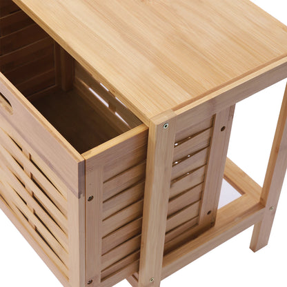 Mesita de noche para dormitorio, mesita de noche de madera maciza, 42 x 26 x 40 cm, mesita de noche para té, mesita de noche, estantes, muebles modernos