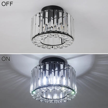 Lampe suspendue à LED en verre, lampe de plafond moderne réglable pour salon, salle à manger, allée nordique, décoration de balcon, couloir, luminaire suspendu