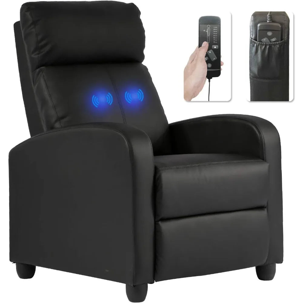 Fauteuil de salon, fauteuil de massage, fauteuil de lecture, canapé simple Winback, siège de cinéma maison