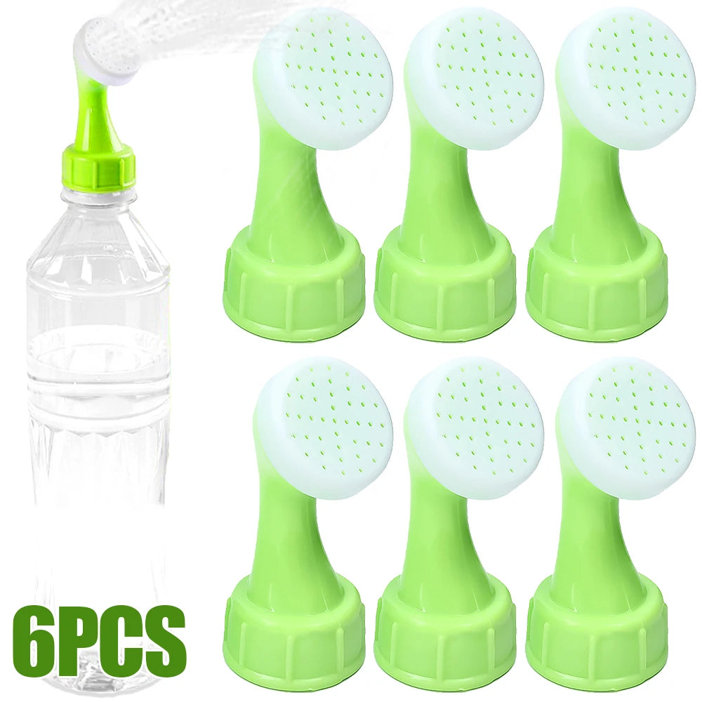 Bottle Cap Sprinkler Portable Plastic Plant Nozzles Garden Plant Watering Sprayers DIY Irrigation Head Indoor Outdoor Water Cans