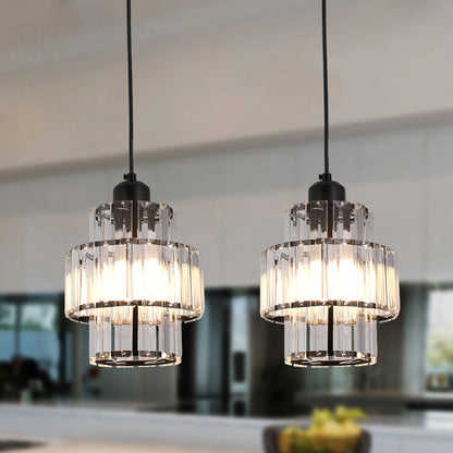 Luxury Pendant Light Crystal LED Chandelier Nordic Home Decor Ceiling Lamp Modern Kitchen Island Dining Living Room Fixture Lum