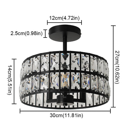 Luxury Pendant Light Crystal LED Chandelier Nordic Home Decor Ceiling Lamp Modern Kitchen Island Dining Living Room Fixture Lum