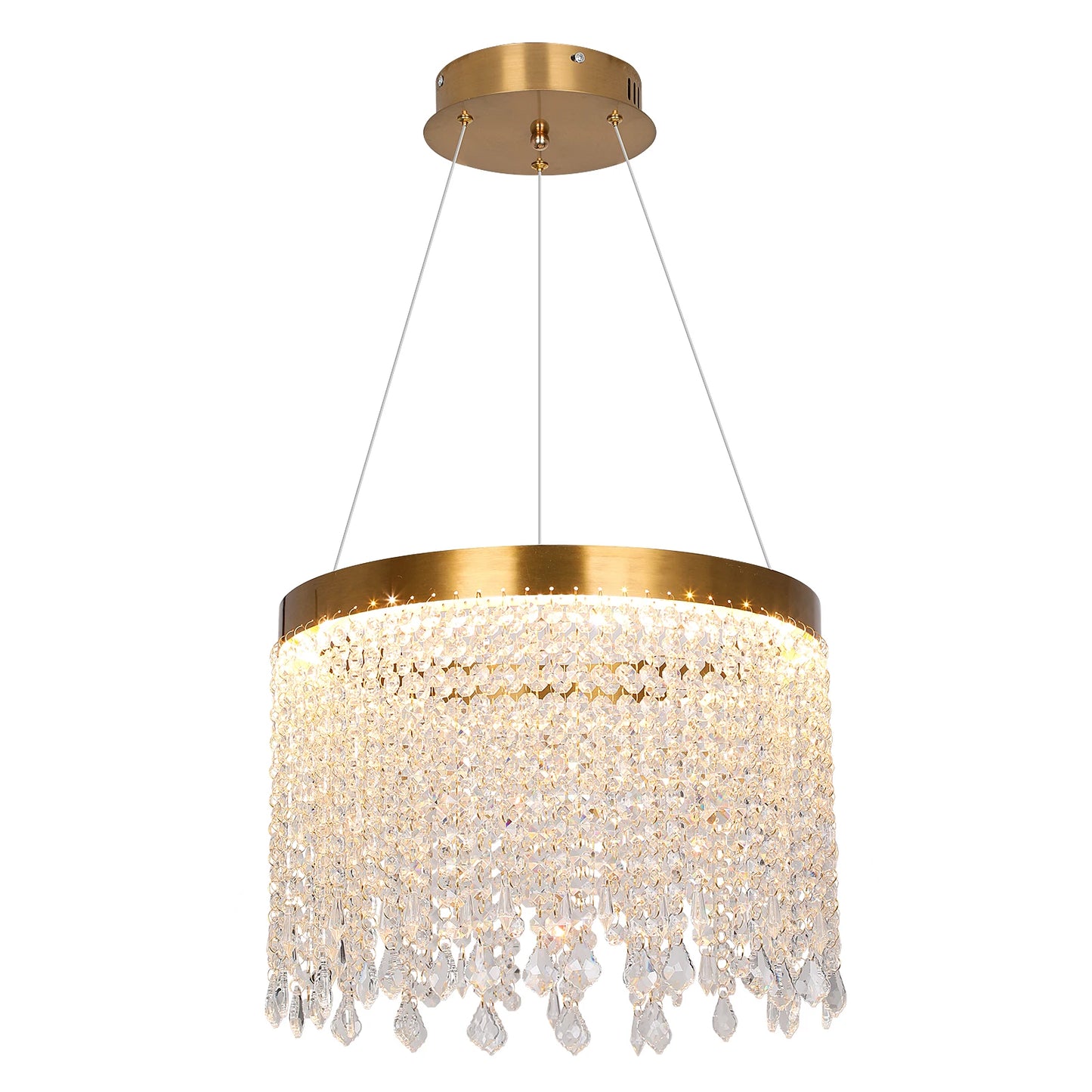 Modern Crystal Kitchen Island Led Chandelier Nordic Pendant Lighting Ceiling Lamp Living Dining Room Decor Indoor Hangin Fixture