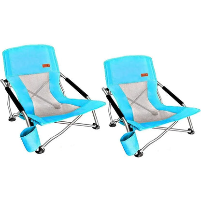 Low Chairs, Sling, Folding, Portable, Concert, Kids, Boat, Sand Beach Chair for Adults