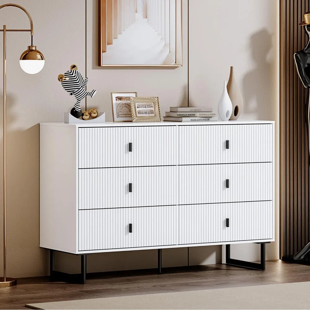 9 Drawer Dresser for Bedroom, Large Double Dresser with Wide Drawers, Modern Chest of Drawers,Storage Organizer Dresser