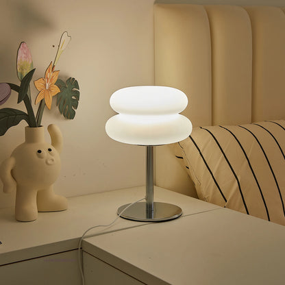 Bauhaus retro table lamp bedroom bedside living room Nordic mushroom lamp 9-level brightness dimming ambient light