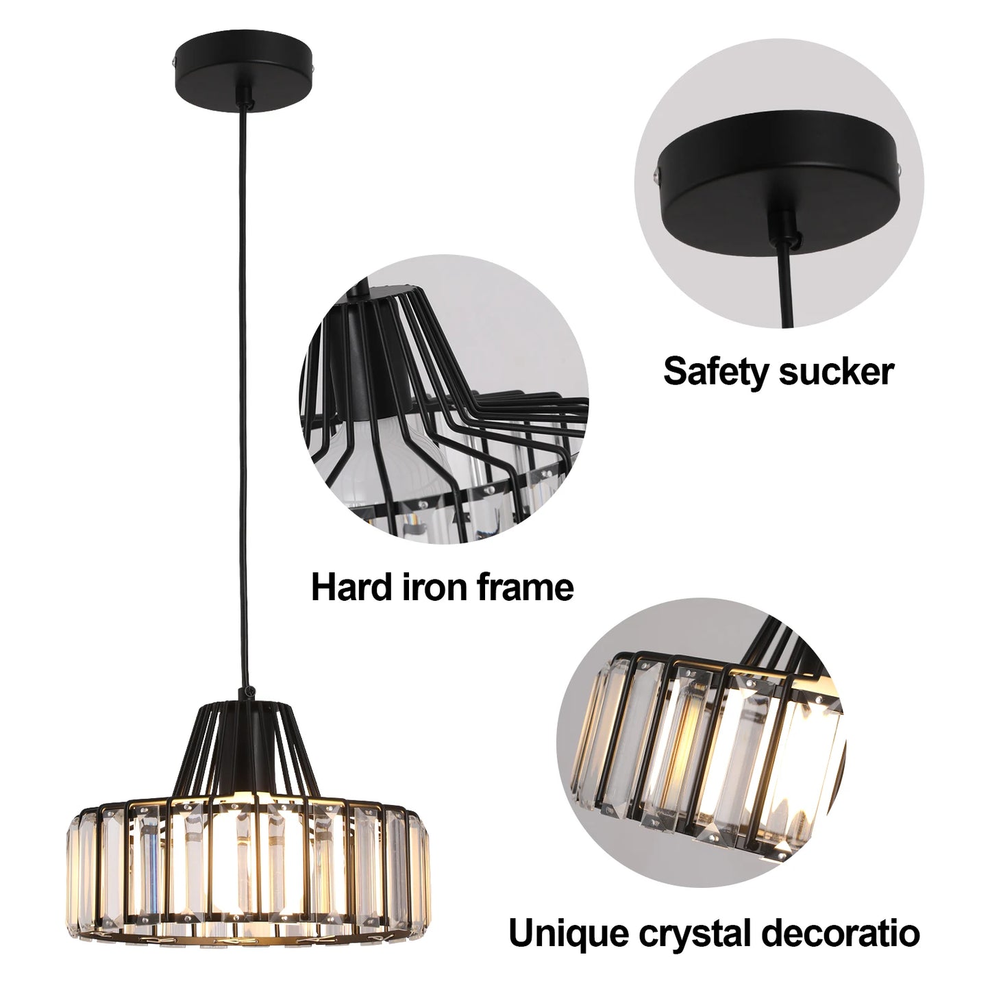 K9 Crystal Pendant Ceiling Lamp Modern Chandelier Living Room Nordic House Hanging Light Fixture Hotel Loby Hall Decor Led Lumin