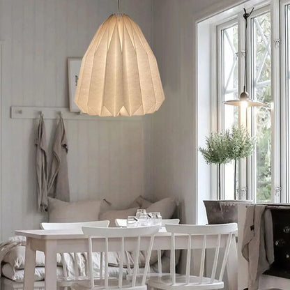 Pendant Lamp Origami Lantern Shade Chandelier Ceiling Pendant Lampshade Decoration DIY Puzzle Lights Modern Lamp Shade