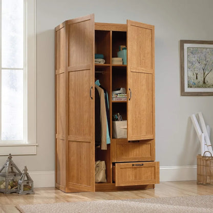 Wardrobe Wardrobe Bedroom Furniture Miscellaneous Wardrobe/Storage Pantry Cabinets Cinnamon Cherry Open Cabinet Cabinet/ Closet