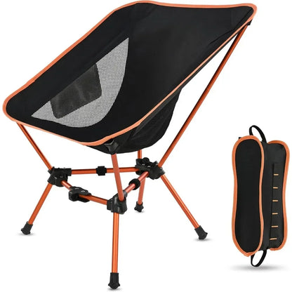 Lightweight Folding Camping Chair, Stable Portable Compact for Outdoor Camp, Travel, Beach, Picnic, Festival, Hiking