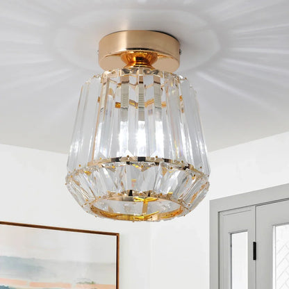 Gold Pendant Light Crystal Led Modern Chandelier Ceiling Lamp Living Dining Room Luminaire Kitchen Island Home Appliance Fixture