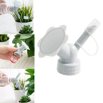 1pcs Home Garden Flower Plant Water Sprinkler For Flower Waterers Bottle Watering Cans Sprinkler 2 In 1 Plastic Sprinkler Nozzle