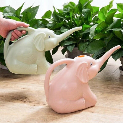 Arrosoir en plastique en forme d'éléphant mignon pouvant planter des plantes d'irrigation extérieure Accessoires pour la maison Outils de jardinage Équipement Fournitures de jardin