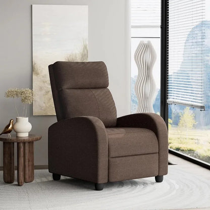 Fauteuil inclinable Homall, canapé inclinable en cuir PU pour adultes, fauteuils inclinables, siège de cinéma maison avec support lombaire, pour salon