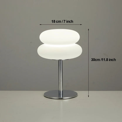 Lampe LED pour chambre à coucher, 9 niveaux de gradation, prise USB, salon, salle d'étude, décoration, lampe de table d'ambiance