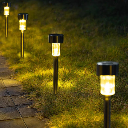 1-30Pcs Solar Garden Decoration Tools Light Outdoor Solar Powered Lamp Waterproof Landscape Lighting for Pathway Patio Yard Lawn