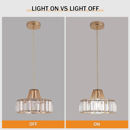 Modern K9 Crystal Pendant Light Led Ceiling Lamp Living Dining Room Nordic Chandelier Aisle Kitchen Island Decor Balcony Fixture