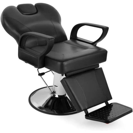 Heavy Duty Barber Chairs with 360 Degree Rotating Hydraulic Pump Salon Chair, Spa Beau ty Equipment for Hair Stylists