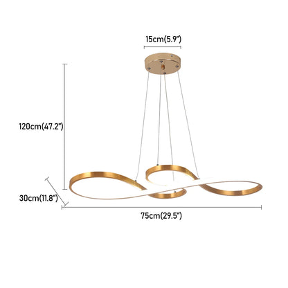 Modern Chandelier Cord Pendant Light Acrylic Led Ceiling Lamp Minimalist Dining Living Room Hotel Decor Luminair Hanging Fixture