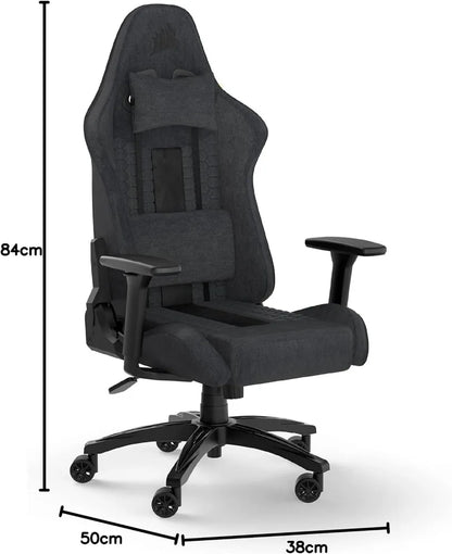 Gray and Black Gamingchair One Size Computer Chair TC100 Relaxed Gaming Chair Office Chairs Gamer Armchair Ergonomic Furniture