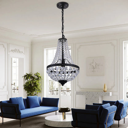 Modern Crystal Pendant Light Ceiling Lamp Luxury Chandelier Nordic Decor Led  Living Dining Room Hotel Lustre Hanging Fixture