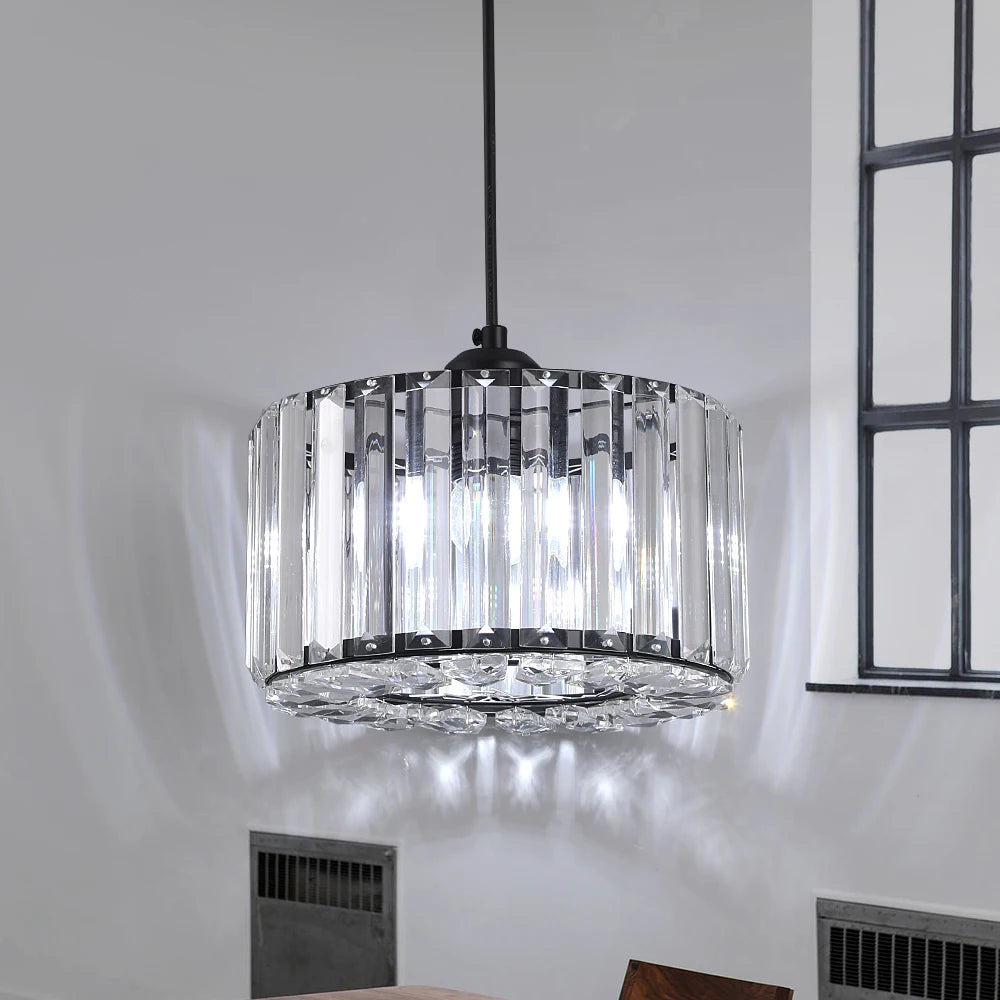 Lampe suspendue à LED en verre, lampe de plafond moderne réglable pour salon, salle à manger, allée nordique, décoration de balcon, couloir, luminaire suspendu