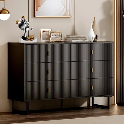 9 Drawer Dresser for Bedroom, Large Double Dresser with Wide Drawers, Modern Chest of Drawers,Storage Organizer Dresser