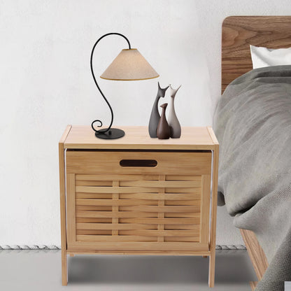 Mesita de noche para dormitorio, mesita de noche de madera maciza, 42 x 26 x 40 cm, mesita de noche para té, mesita de noche, estantes, muebles modernos