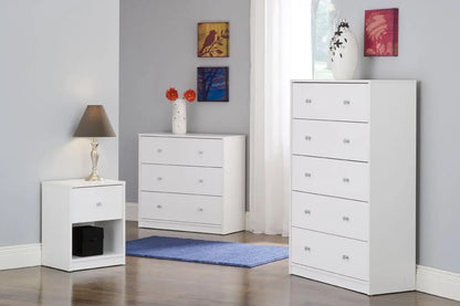 3 Drawer Dressers,Storage Cabinet,Morden Nightstand ,for Closet,Living Room,Hallway,Bedroom,White