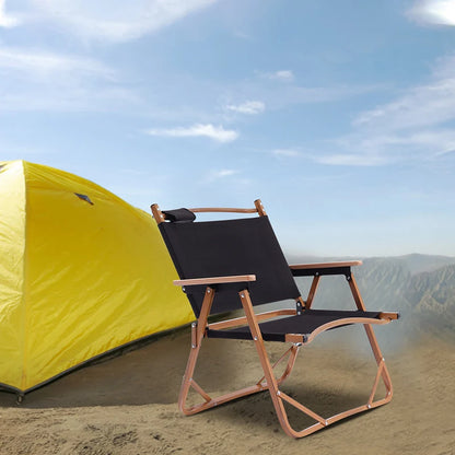 Silla de camping plegable portátil para ocio, cómoda, para exteriores, para pescar, impermeable, para playa, moderna