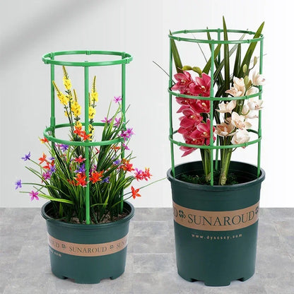 Pila de soporte para plantas, soporte semicircular para jardín, soporte para flores, jaula para cultivo de plantas, varilla de fijación para enredaderas, soporte para trepar, soporte para estacas, herramienta para bonsái, nuevo