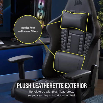 Gray and Black Gamingchair One Size Computer Chair TC100 Relaxed Gaming Chair Office Chairs Gamer Armchair Ergonomic Furniture