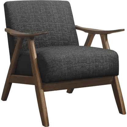 Elle Accent Chair, Dark Gray